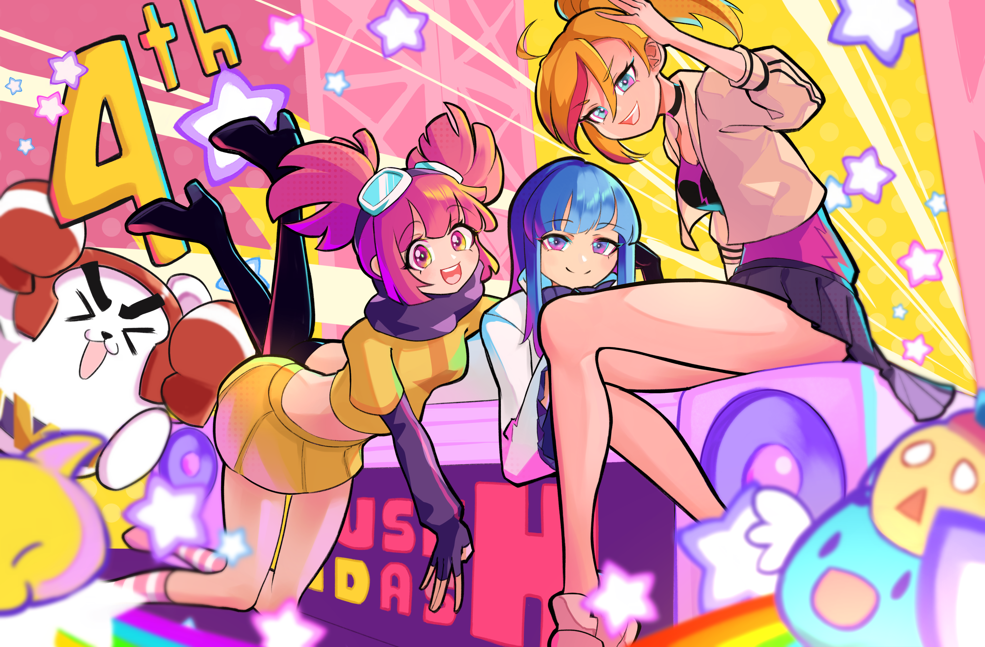 girls for the 4th anniversary