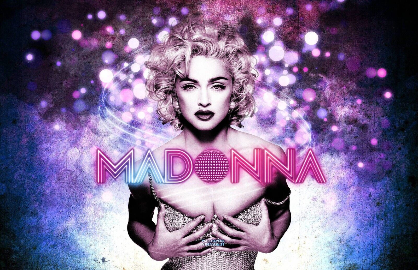 MADONNA POSTER PHOTO PRINT 11X17 HUNG
