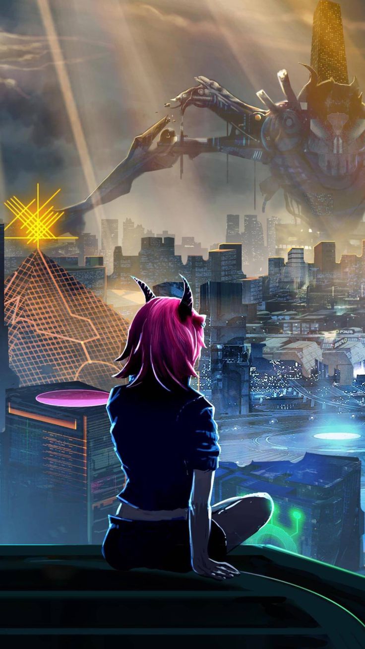 Cyberpunk Art HD Phone Wallpaper