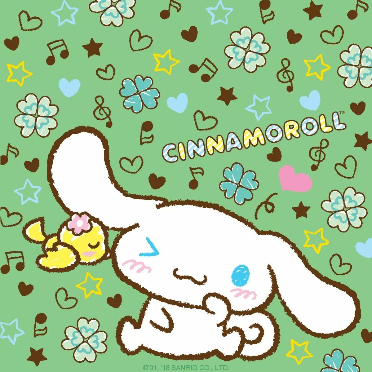 Happy St. Patrick's Day!. Hello kitty