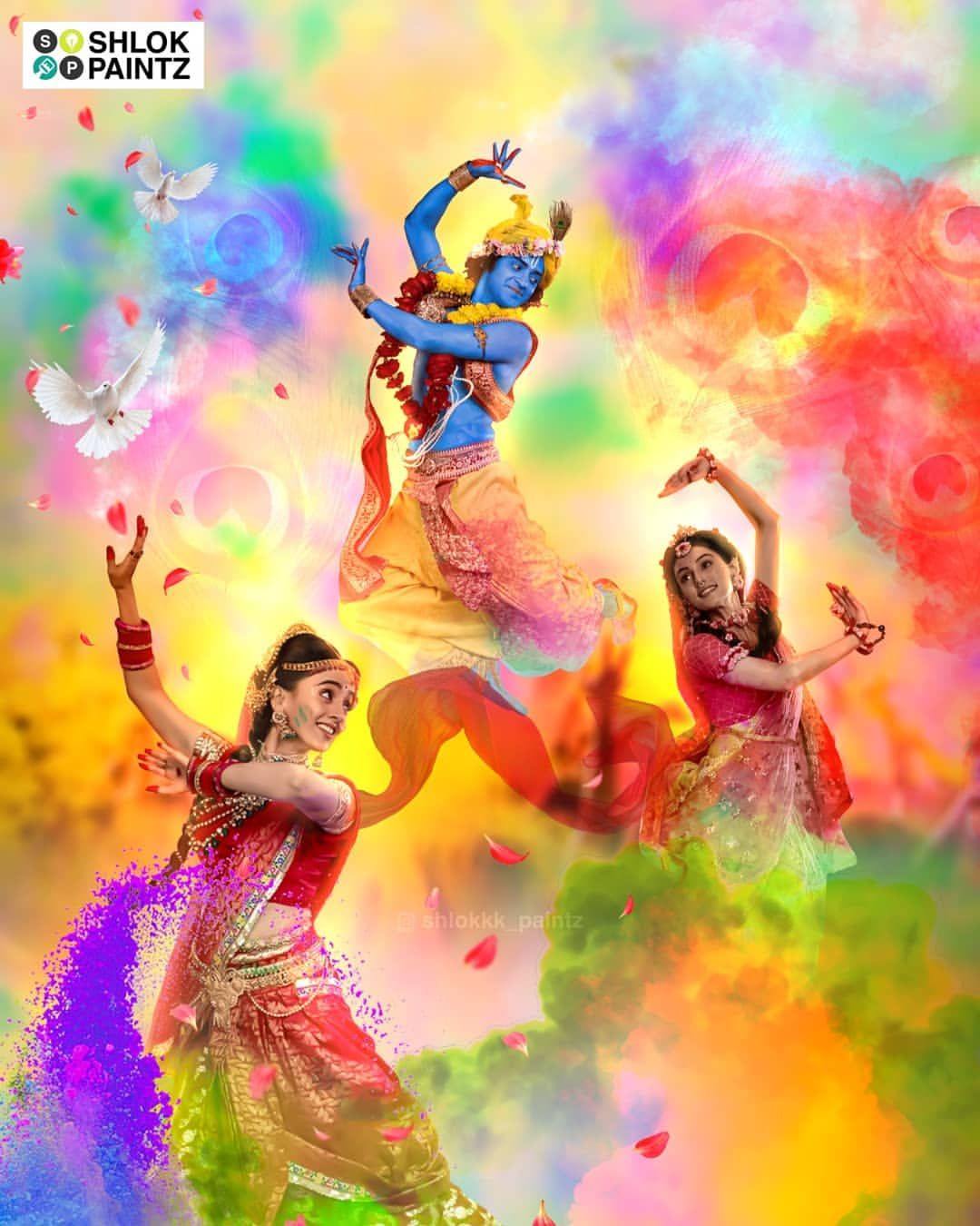 Radha krishna holi, Happy holi photo