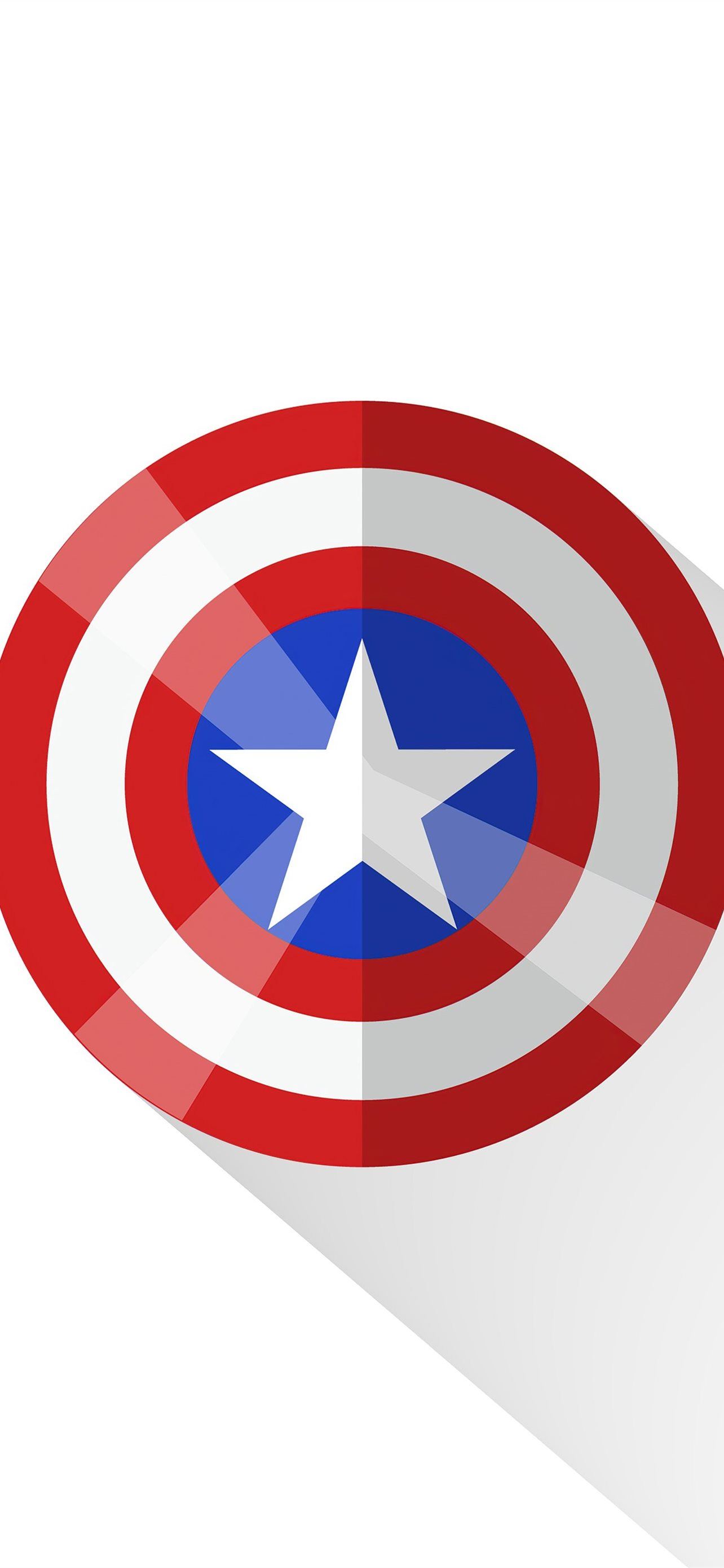 Captain America shield Minimalist 5k