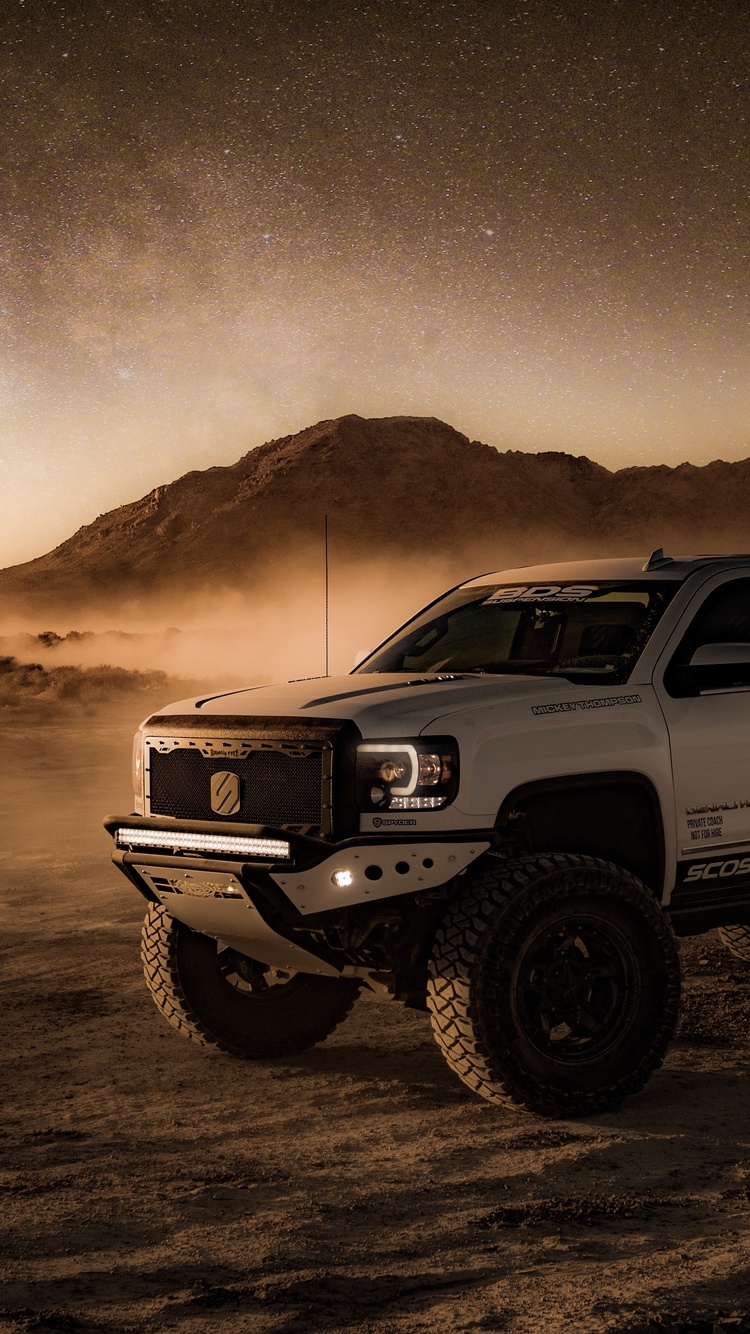 4x4 Offroad Vehicle In Desert