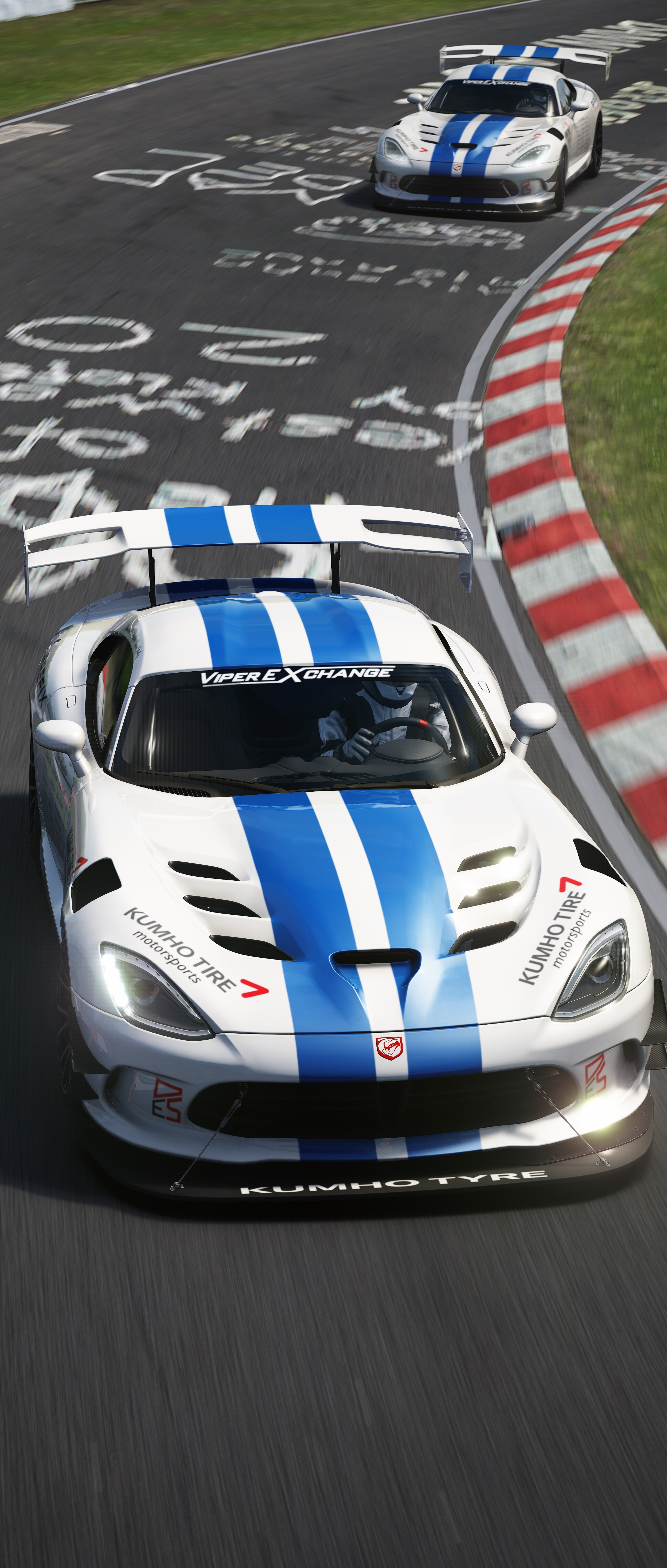 Dodge SRT Viper In Nurburgring