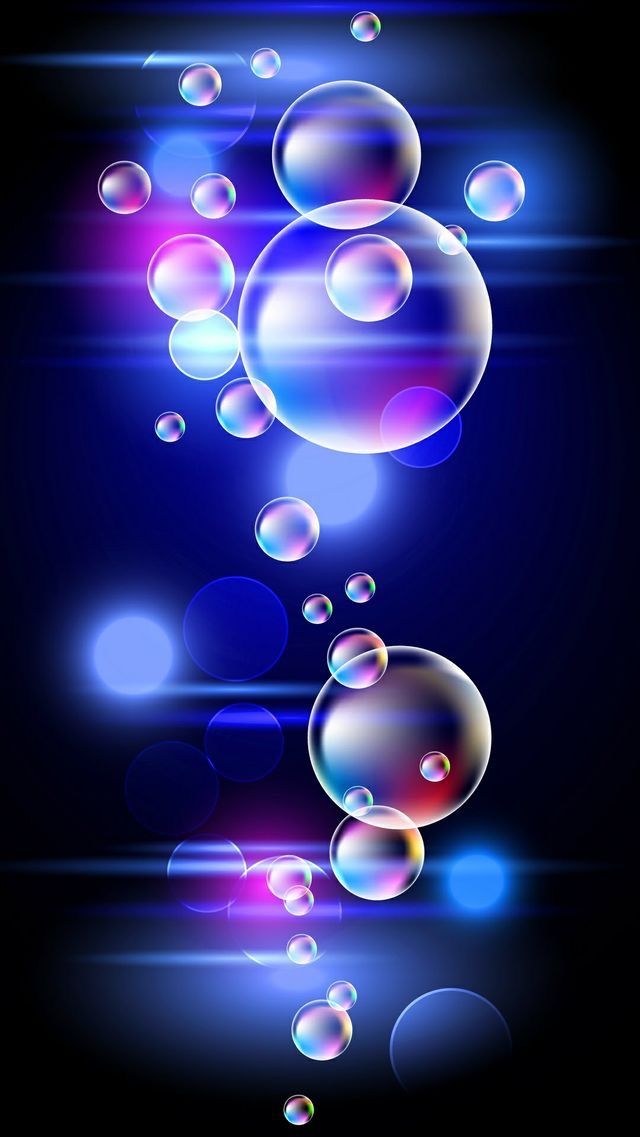 Bubbles wallpaper, Huawei wallpaper