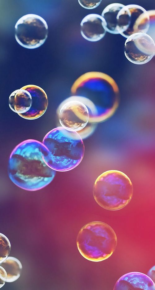 Hd wallpaper iphone, Bubbles wallpaper