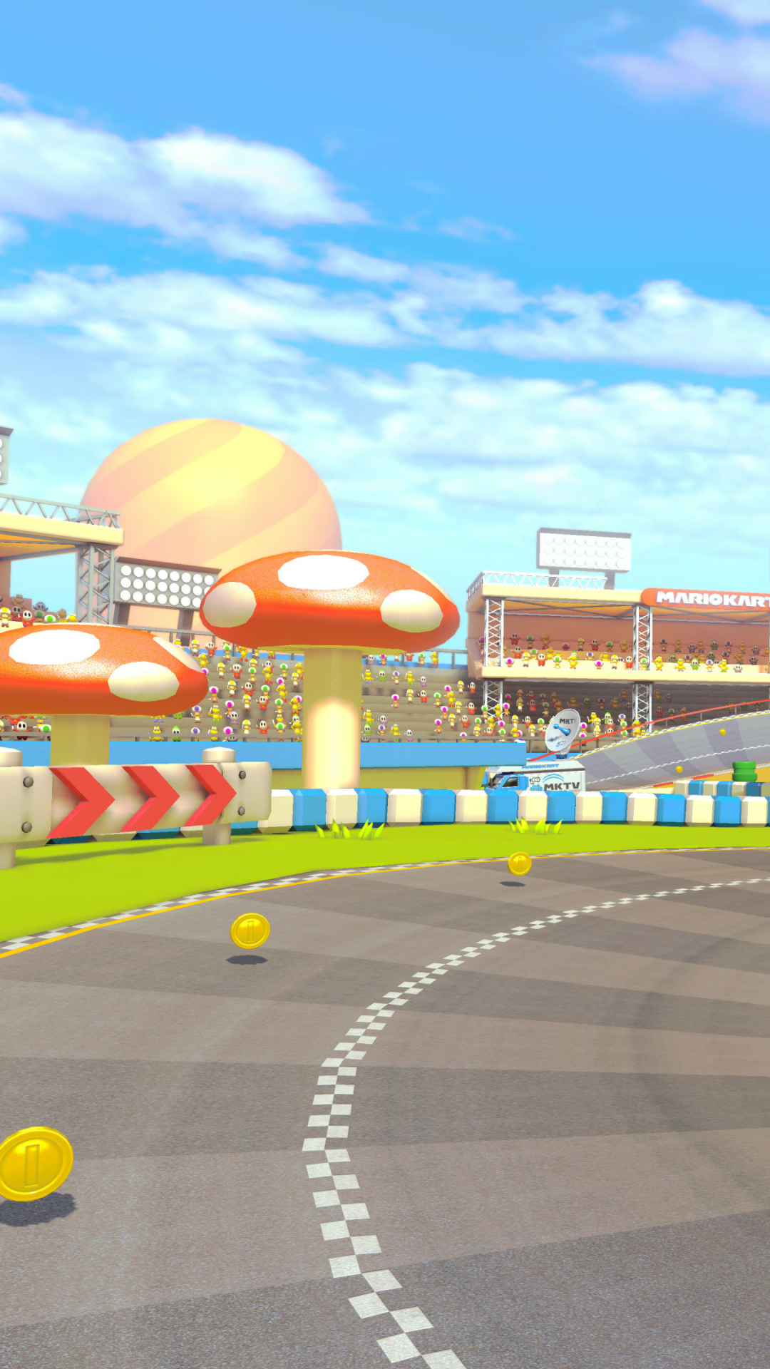 Mario Kart 8 Deluxe Phone Wallpaper