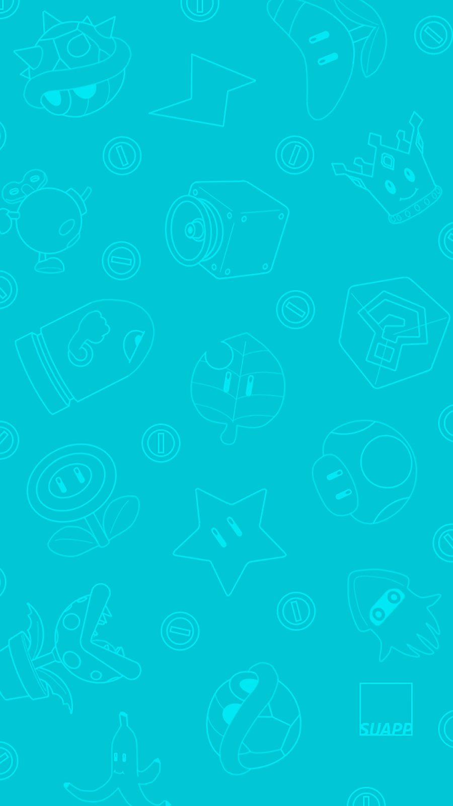 SUAPP: iPhone Wallpaper 8: Mario Kart!