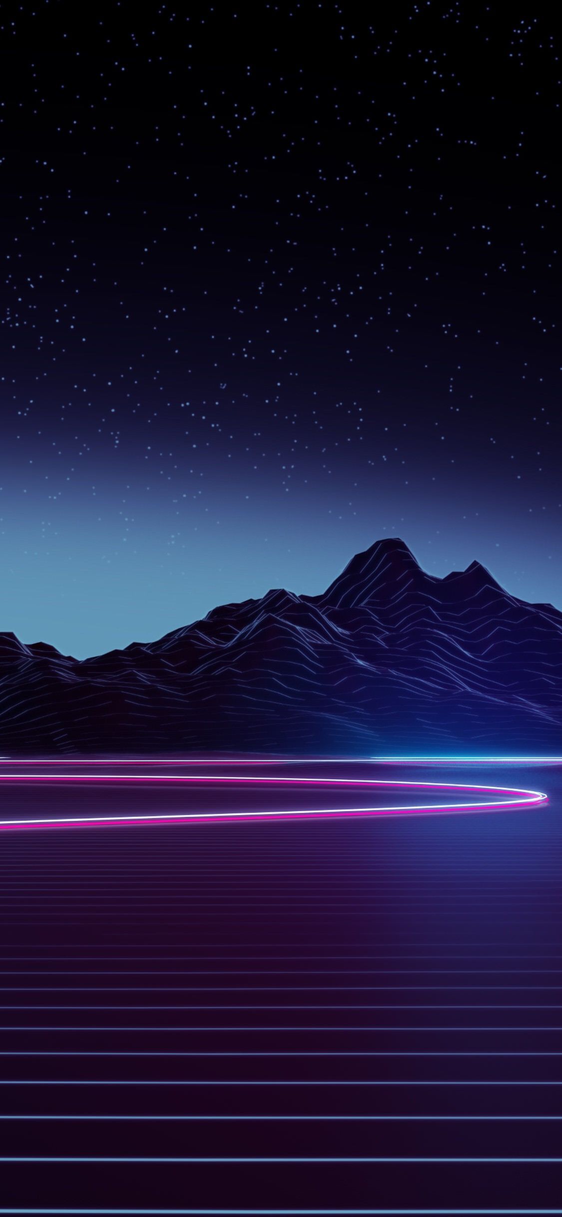 Wallpaper iphone neon, Samsung