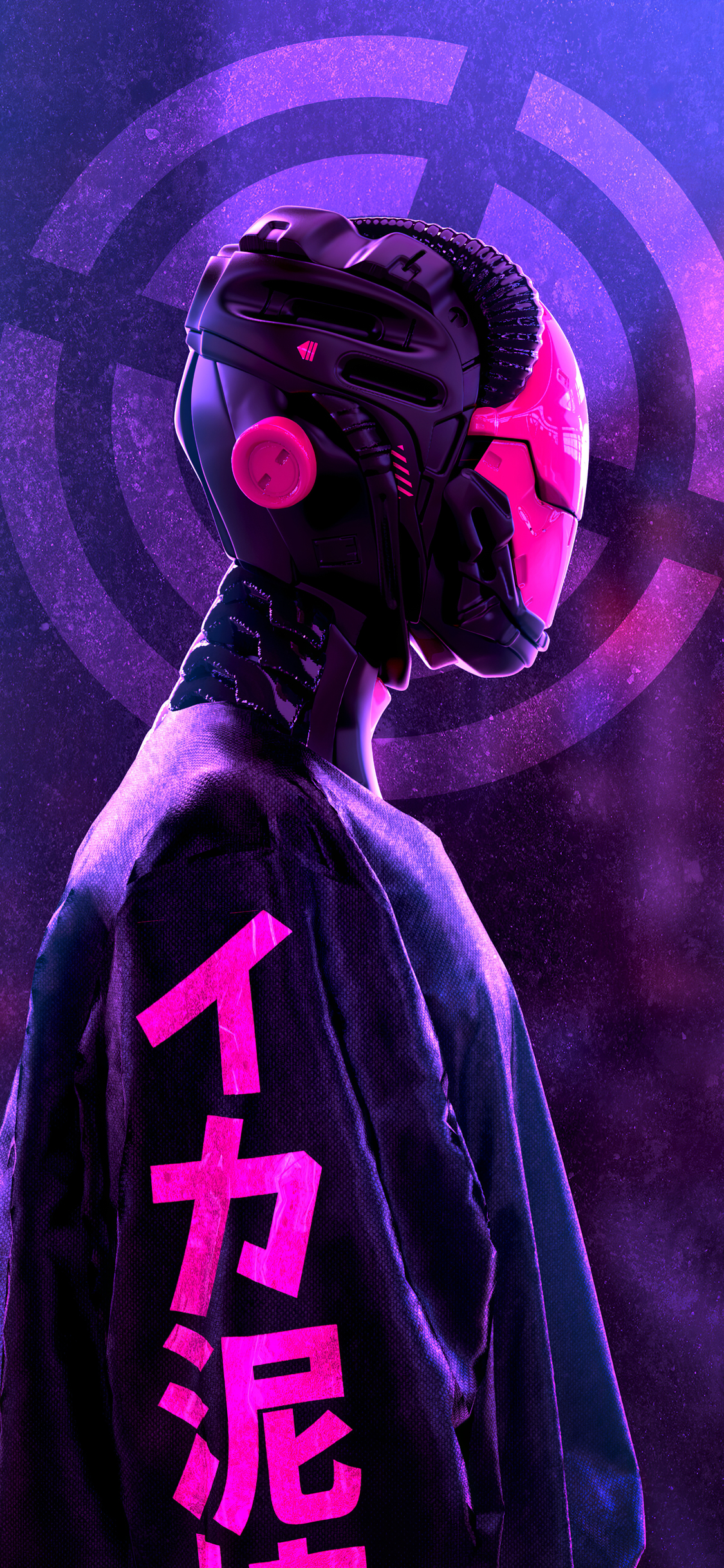 Neon Bot iPhone XS, iPhone 10