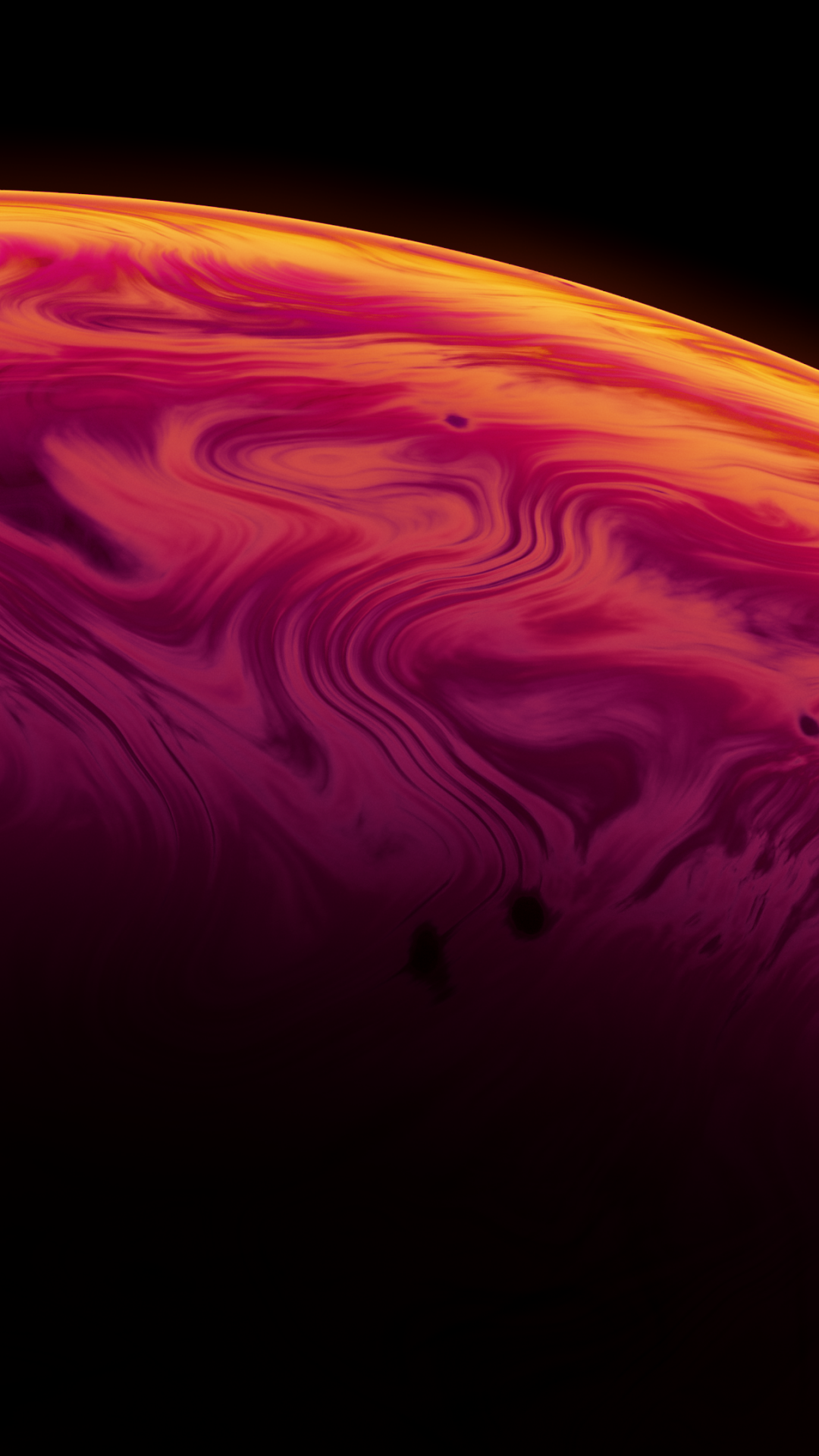 Bubble Wallpaper 4K, Macro, 3D, Black