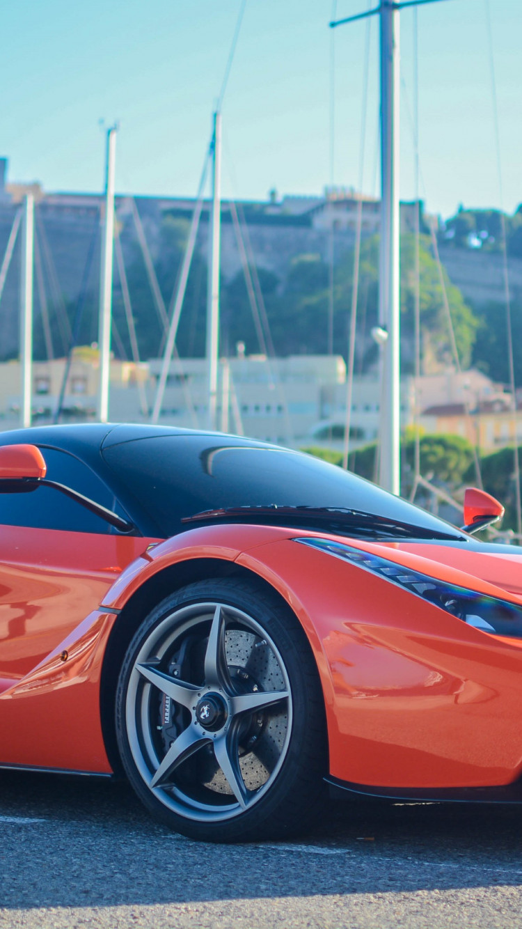 wallpaper: Ferrari LaFerrari 750x1334
