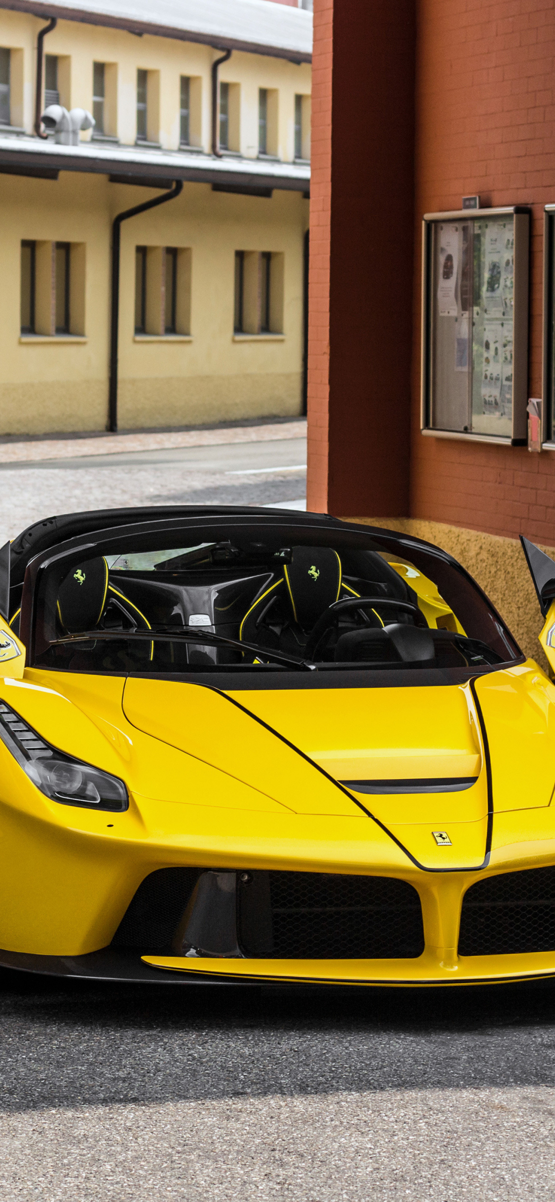 Download wallpaper 1125x2436 ferrari