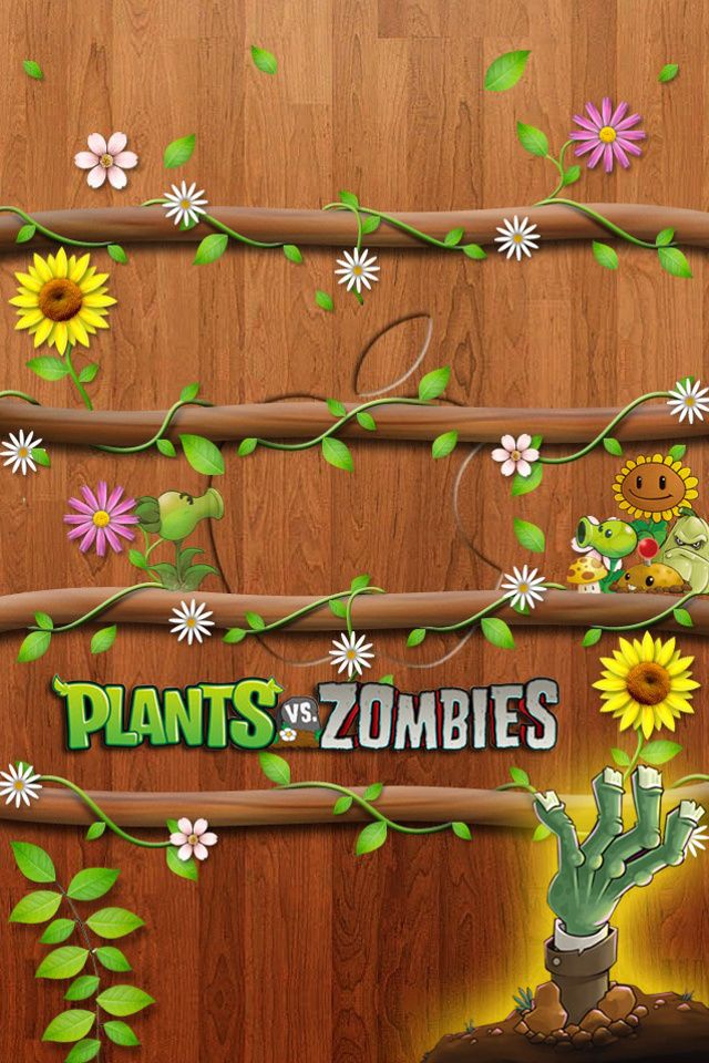 Plants vs Zombies iPhone Wallpaper