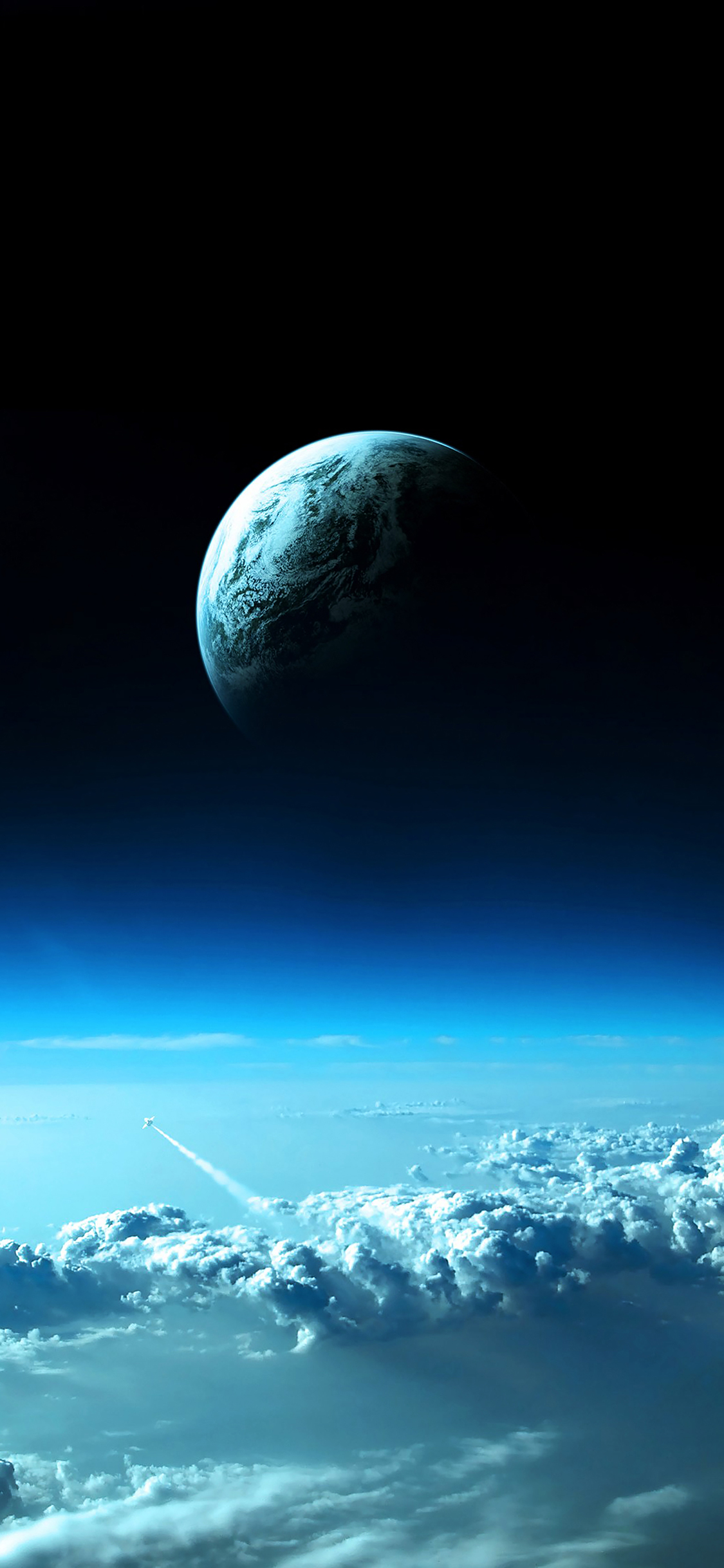 Earth View From Earth Space