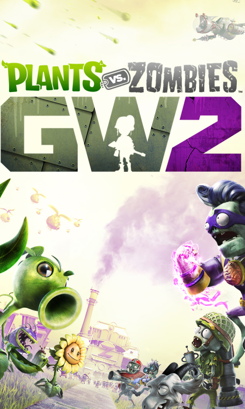 Mobile wallpaper: Video Game, Plants Vs