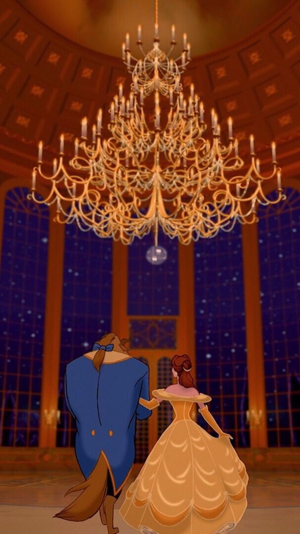 Beauty and the beast wallpaper