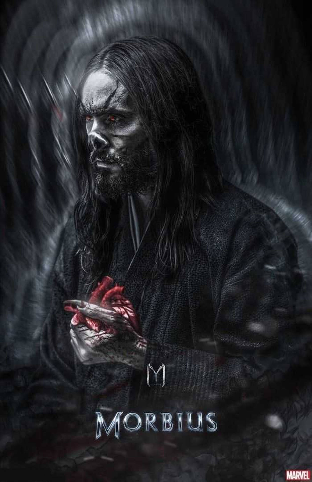 Download Morbius With Heart Wallpaper