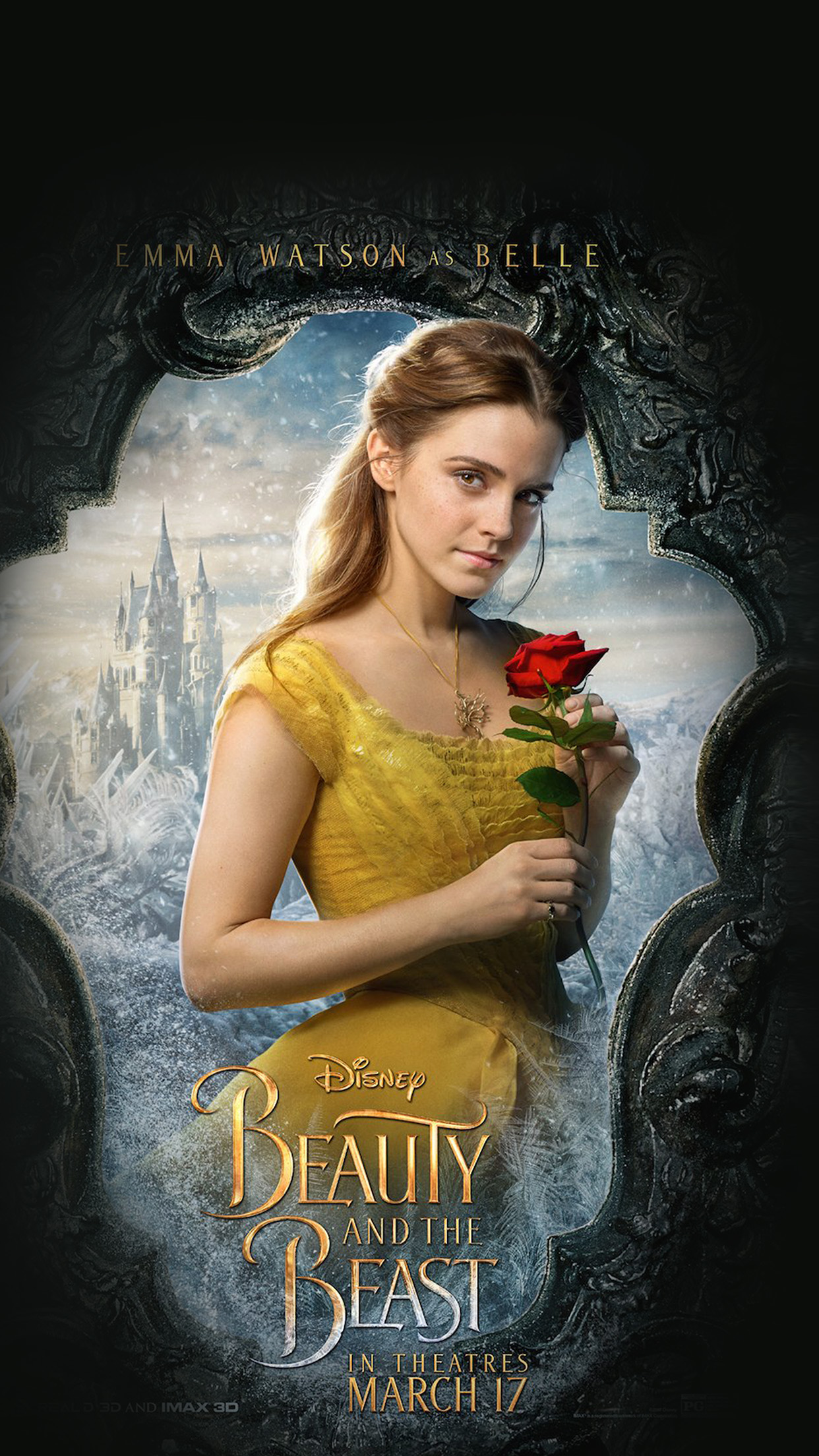 Beauty Beast Poster Disney