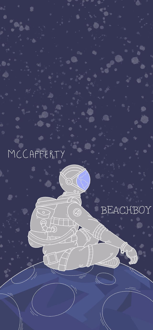 I redrew the Beachboy album cover as a