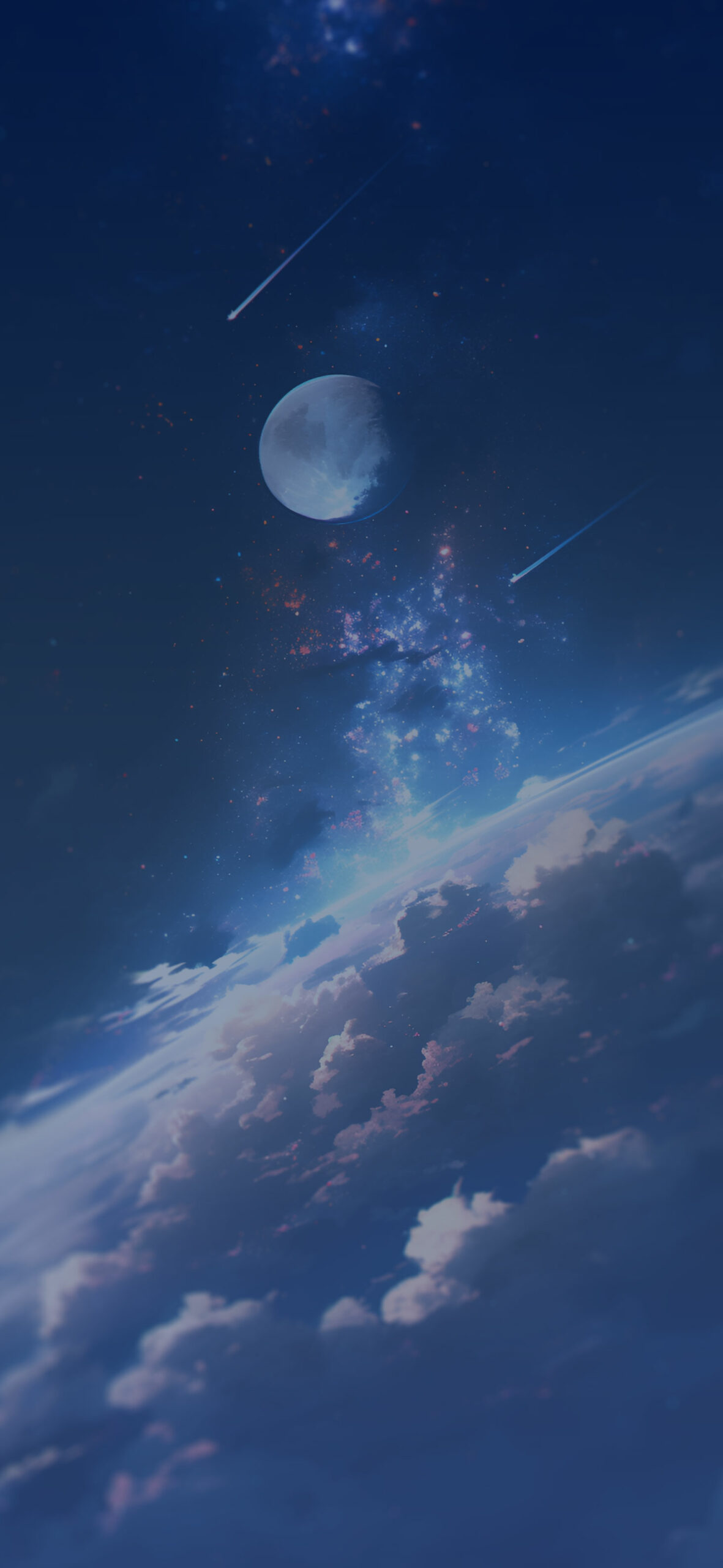 Space Porthole View Wallpaper