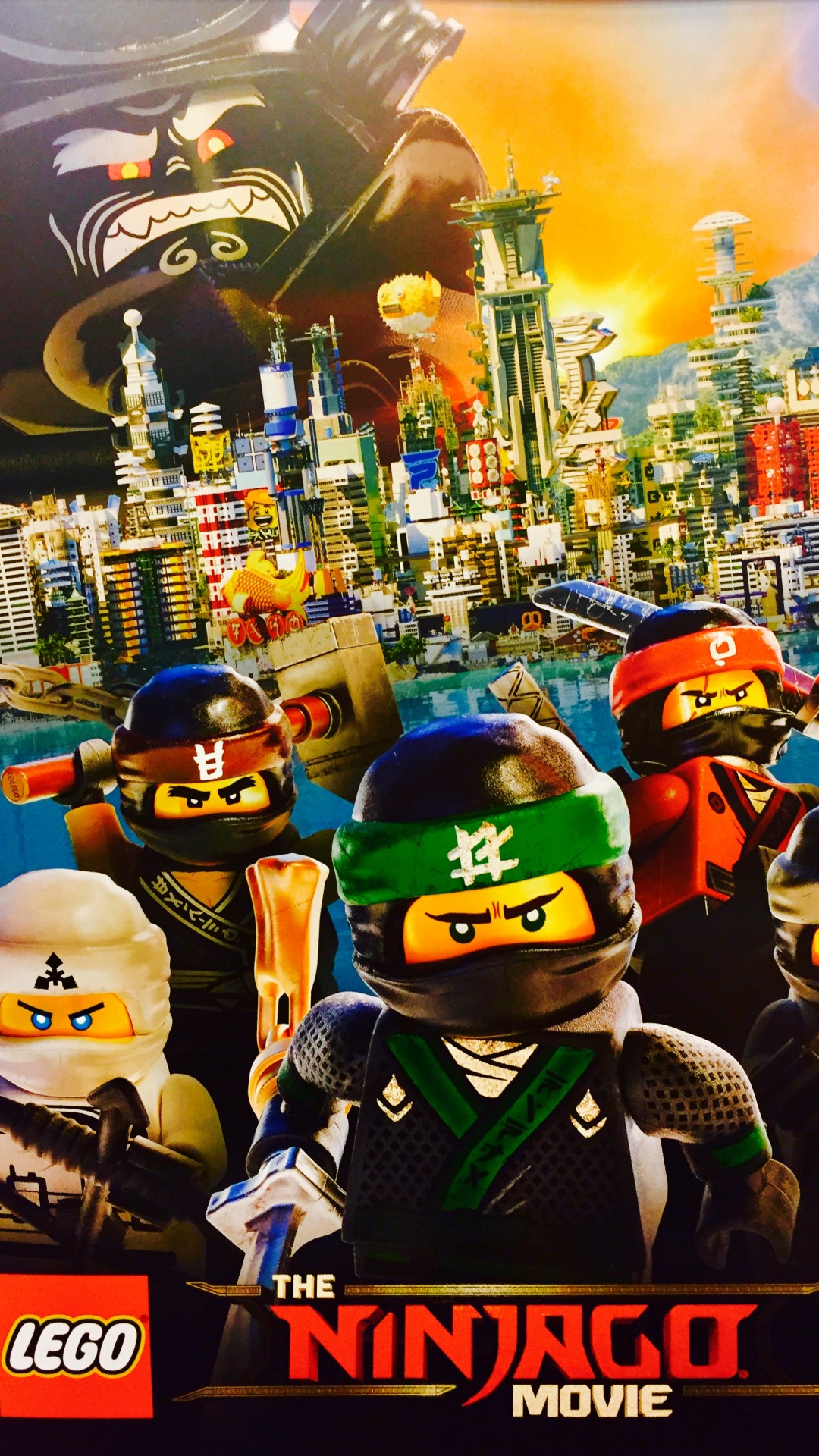 Ninjago movie iPhone 6 Plus