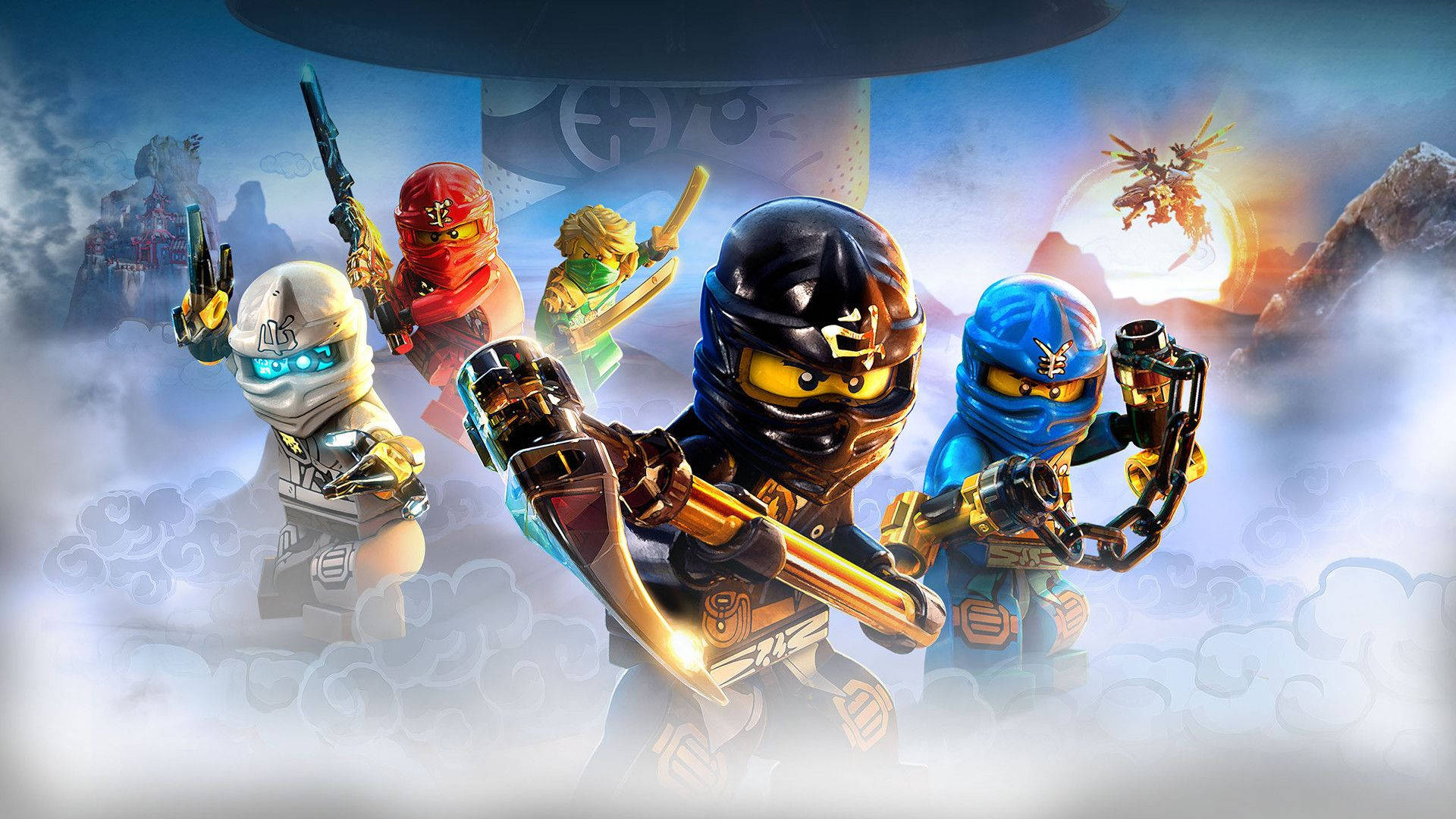 Download free Lego Ninjago Coloured