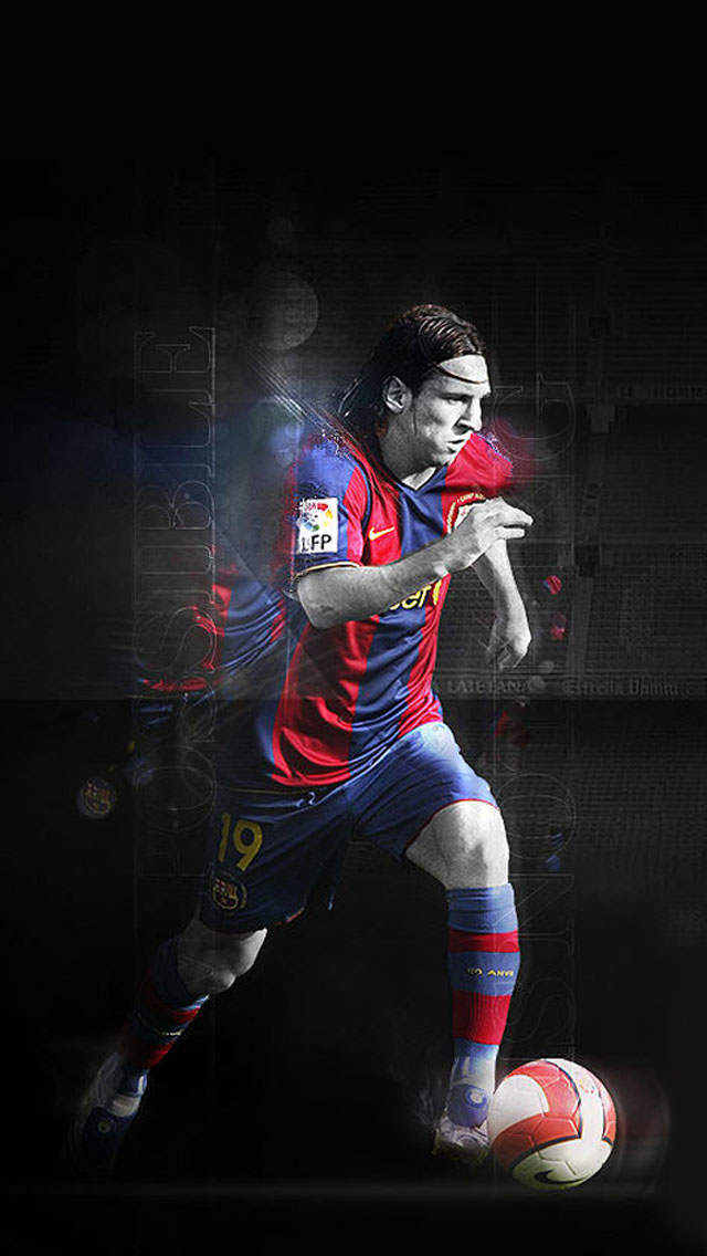 Best Messi iPhone HD Wallpaper