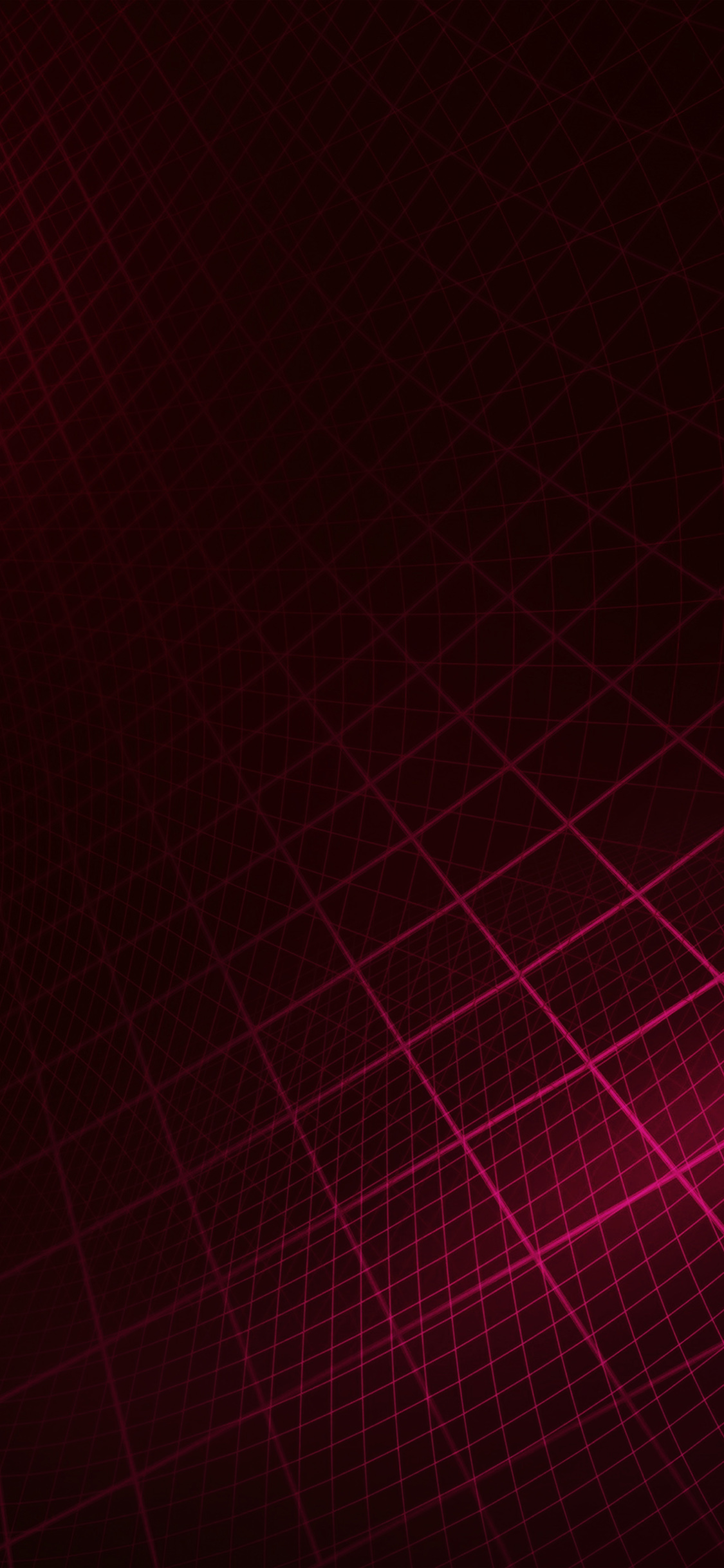 Abstract Line Digital Red Pattern