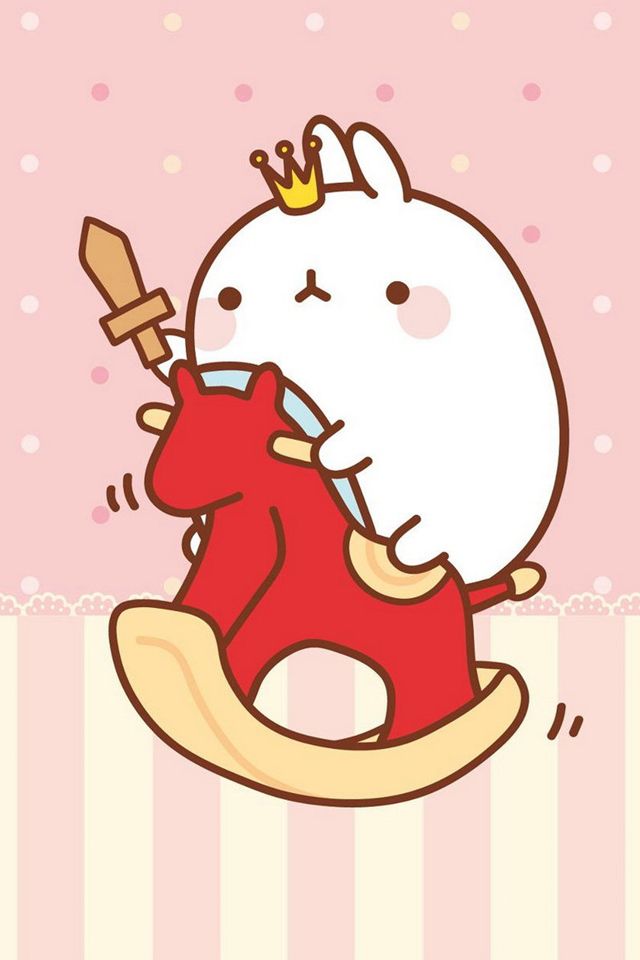 Molang wallpaper, Cute drawings, Kawaii
