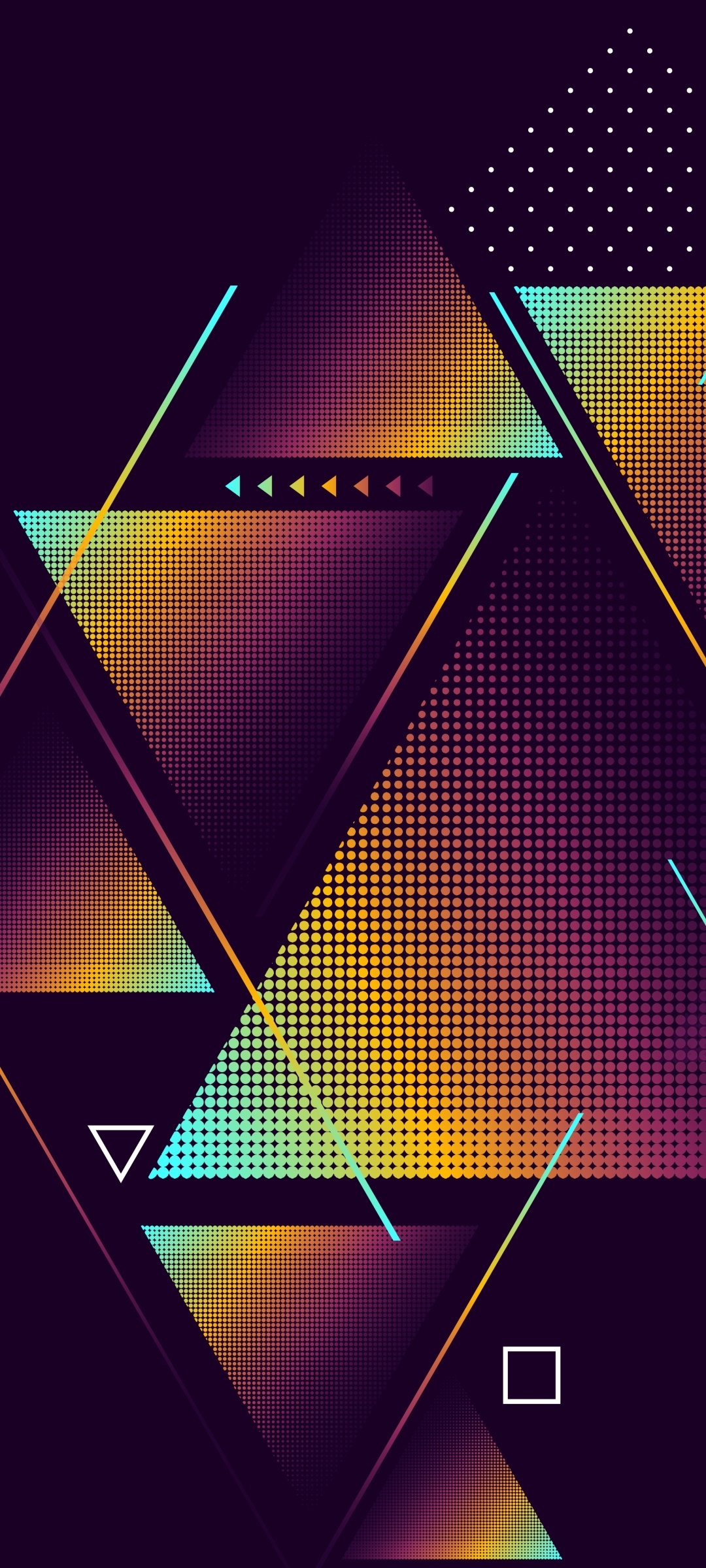 Triangle phone wallpaper HD Wallpaper