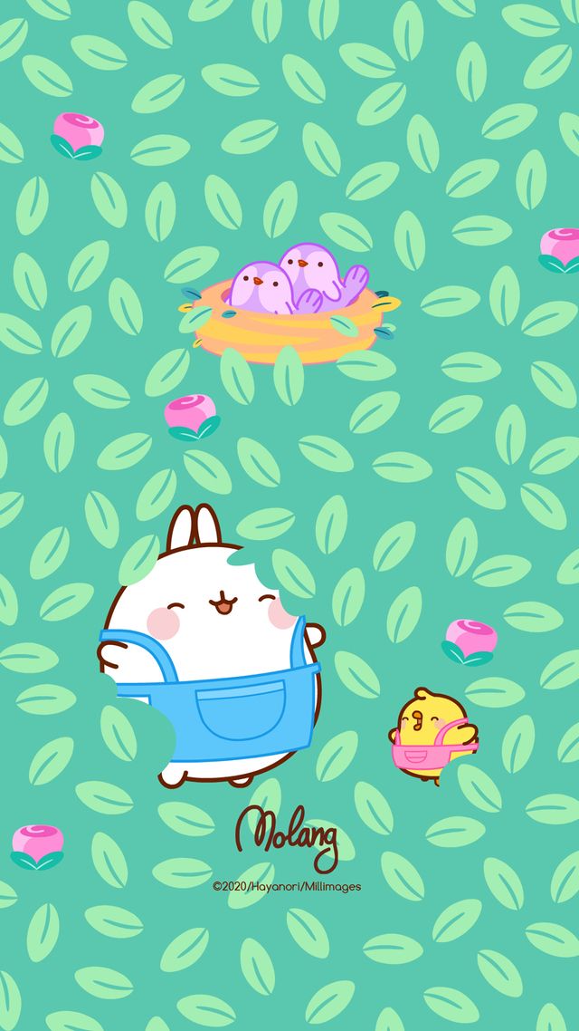Molang wallpaper, Molang, Cute wallpaper
