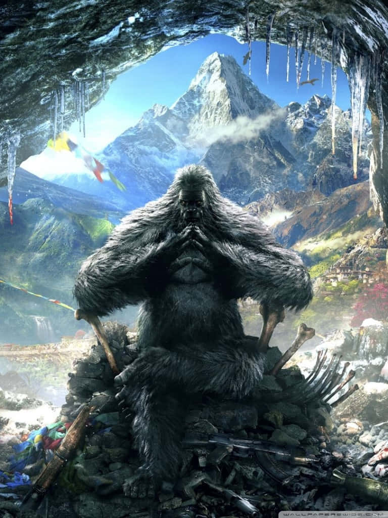 Yetis Far Cry 4 Phone Wallpaper