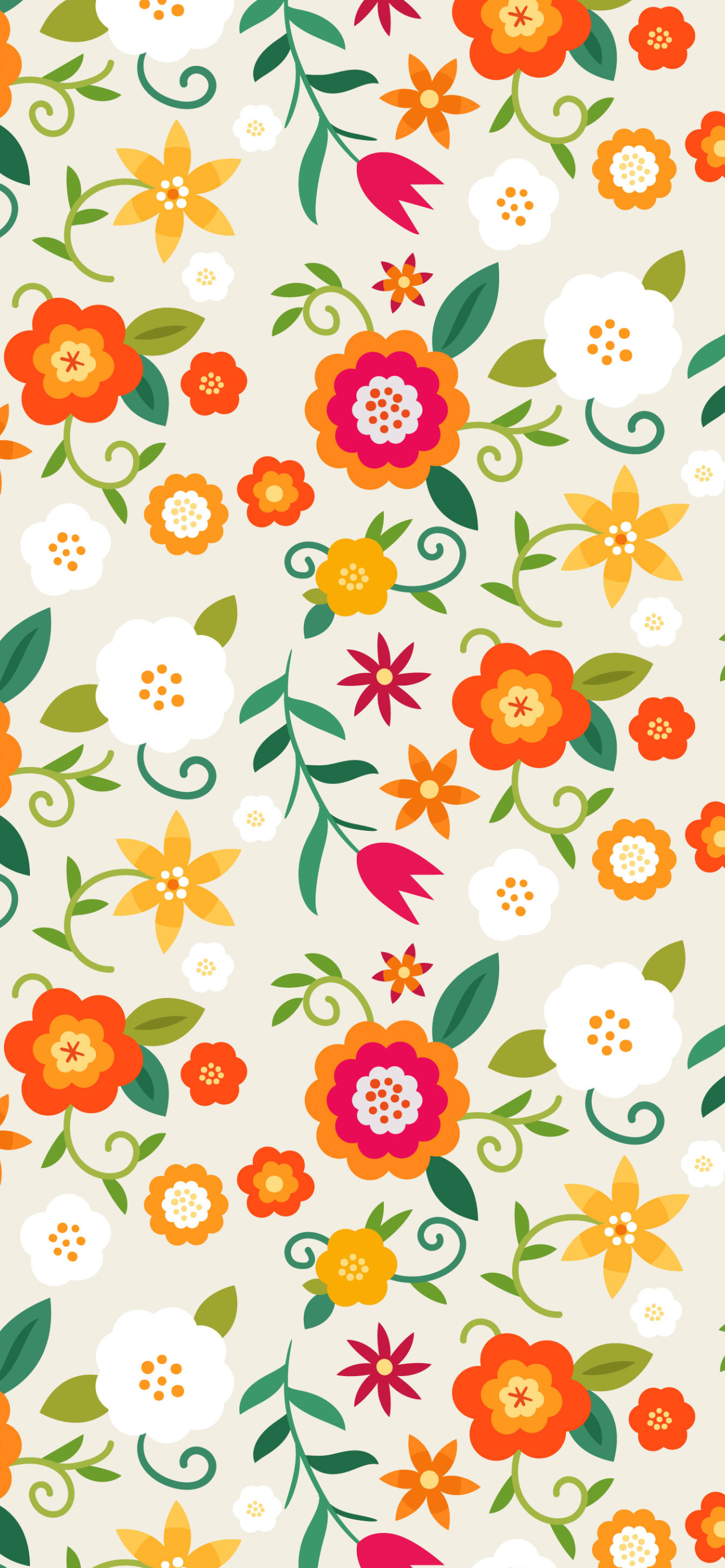 Flat Art Wallpaper for iPhone & iPad