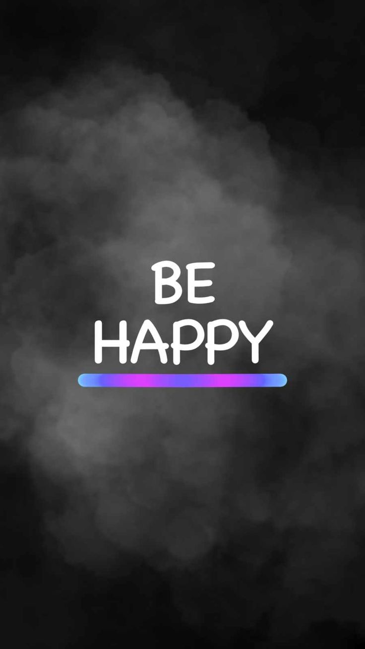 Be Happy IPhone 13 Wallpaper