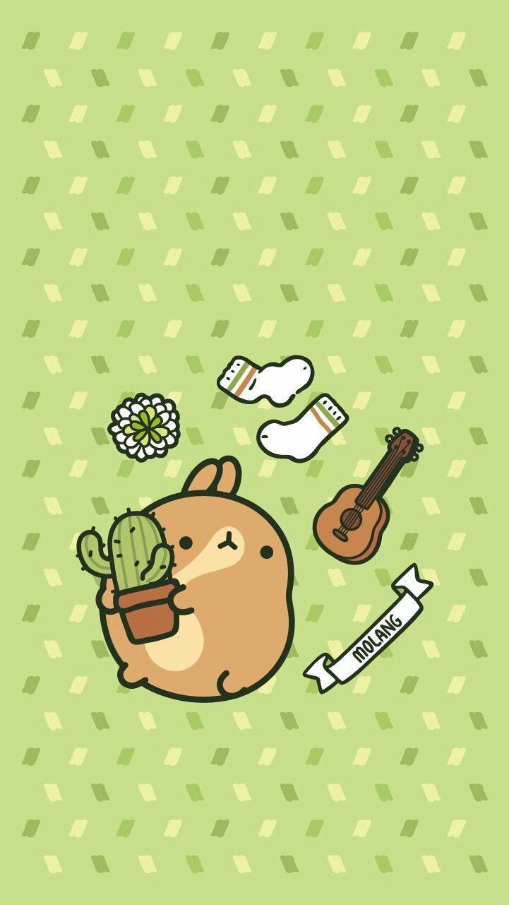 Cute drawings, Molang wallpaper, Cute