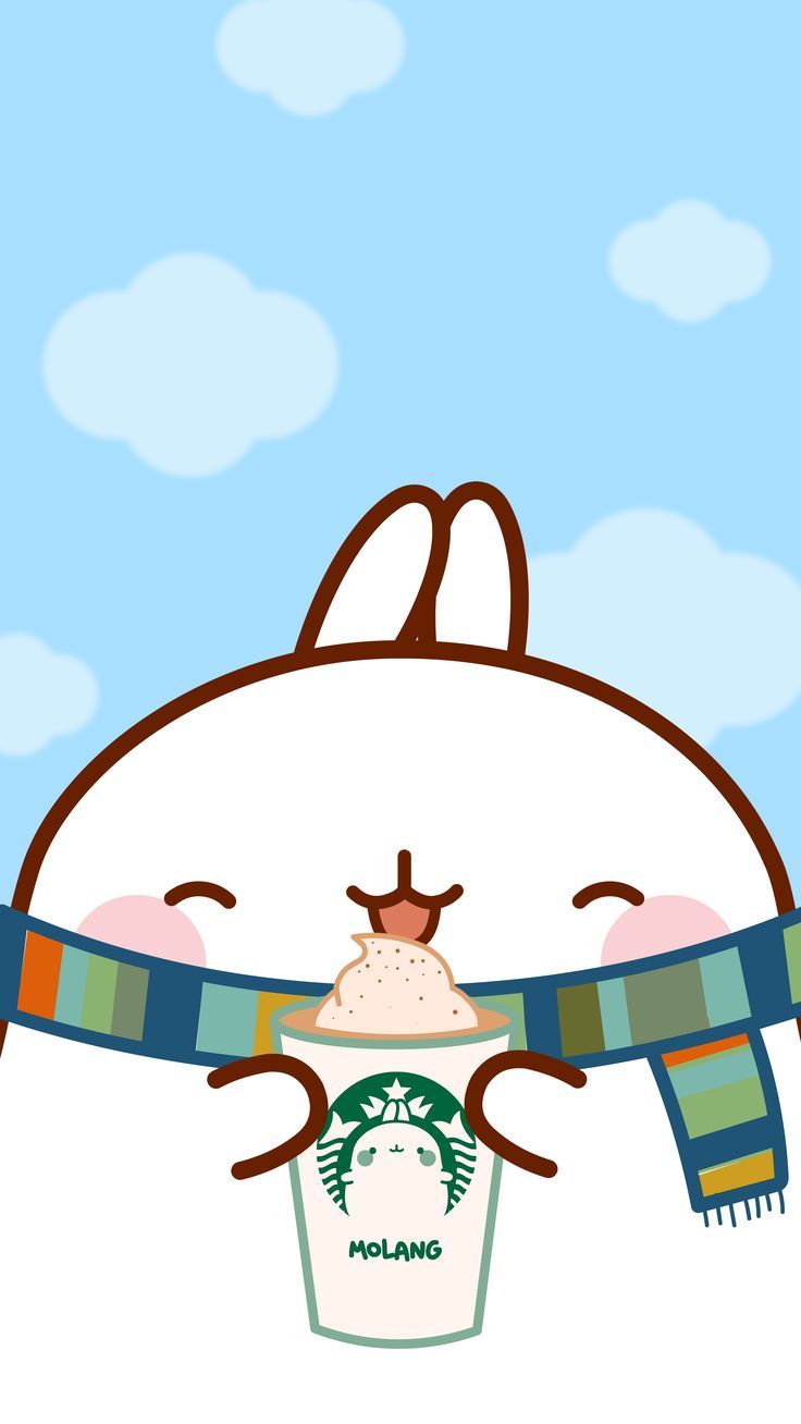 Molang wallpaper, Molang, Kawaii wallpaper