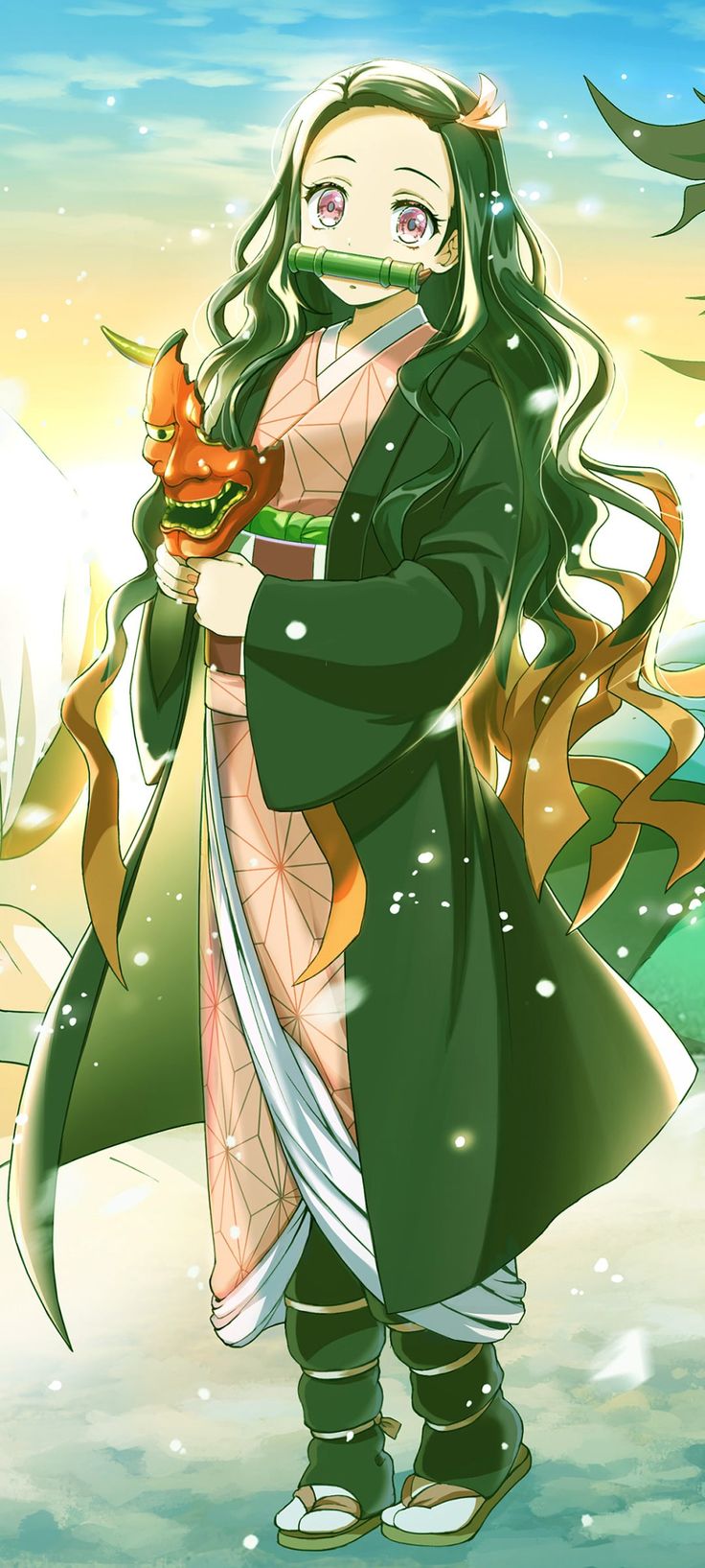 nezuk. Anime wallpaper