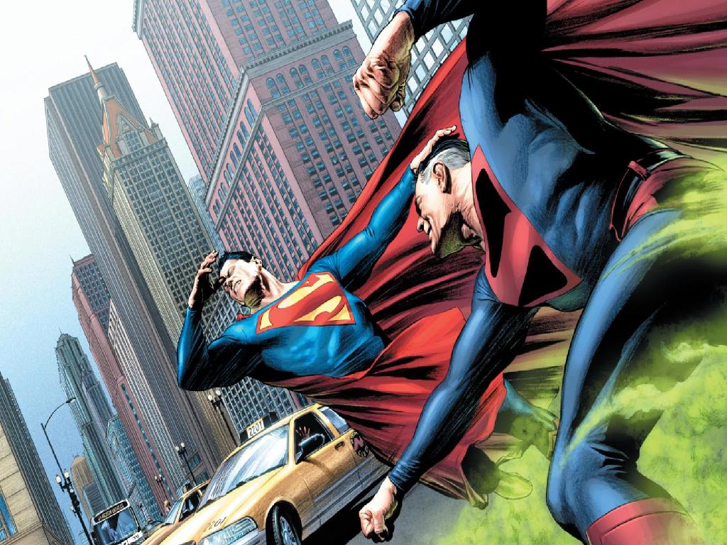 Superman vs. KC Superman wallpaper
