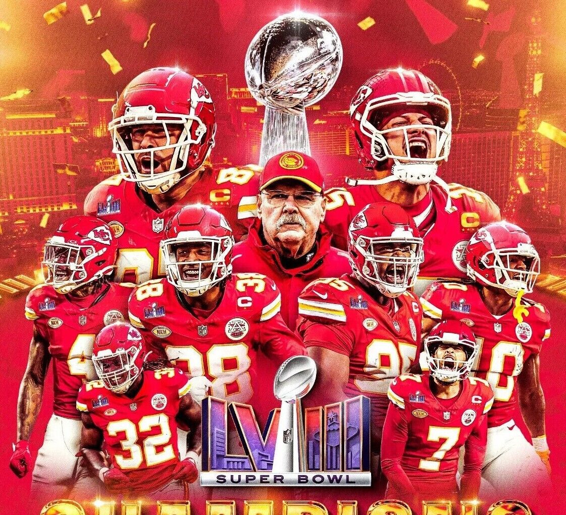 Kansas City Chiefs Super Bowl LVIII Champions Wallpapers Wallpaper Cave