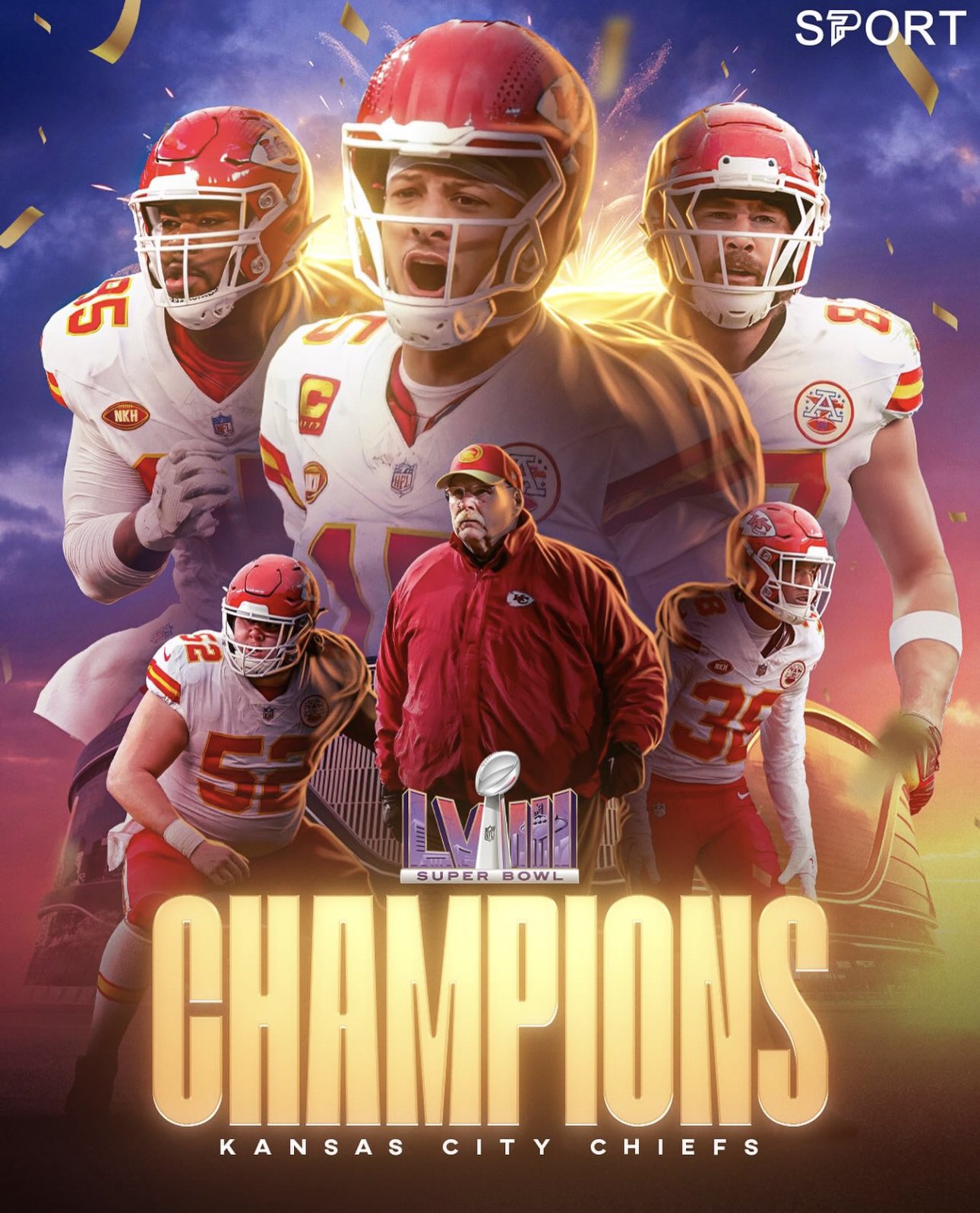 Kansas City Chiefs Super Bowl LVIII Champions Wallpapers - Wallpaper Cave