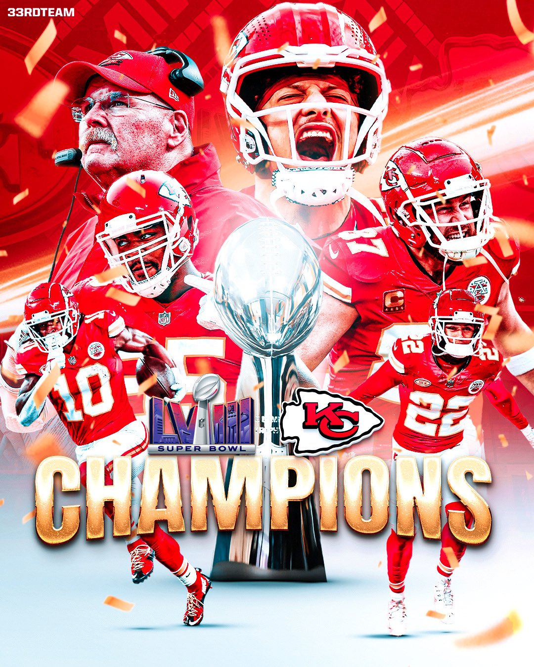 Kansas City Chiefs Super Bowl LVIII Champions Wallpapers - Wallpaper Cave