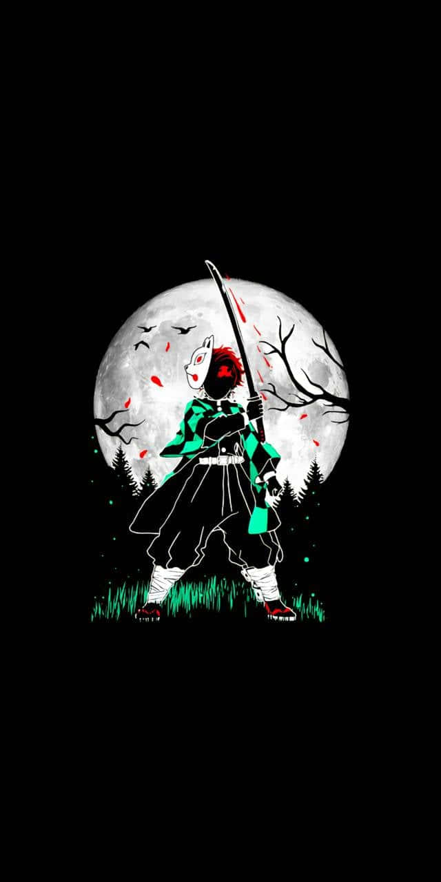 Download Dark Demon Slayer iPhone Lock