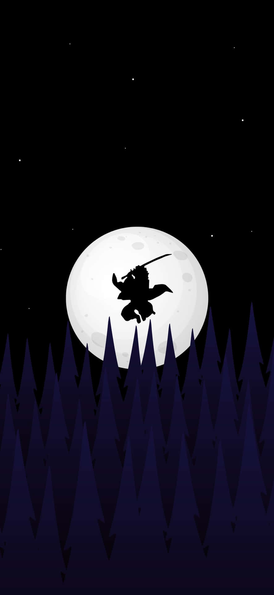 Download Dark Demon Slayer iPhone Theme