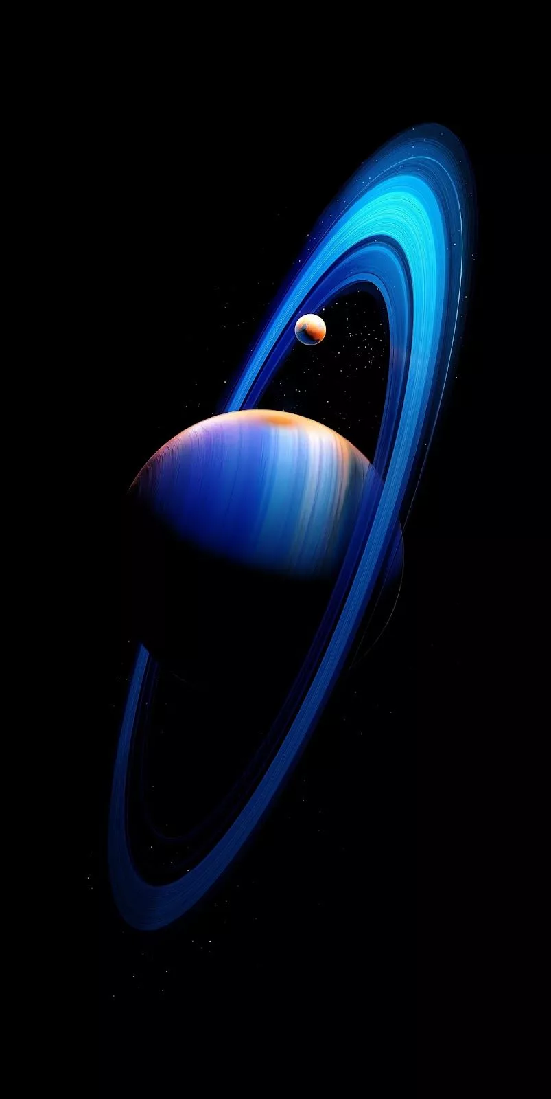 SATURN OLED WALLPAPER HD