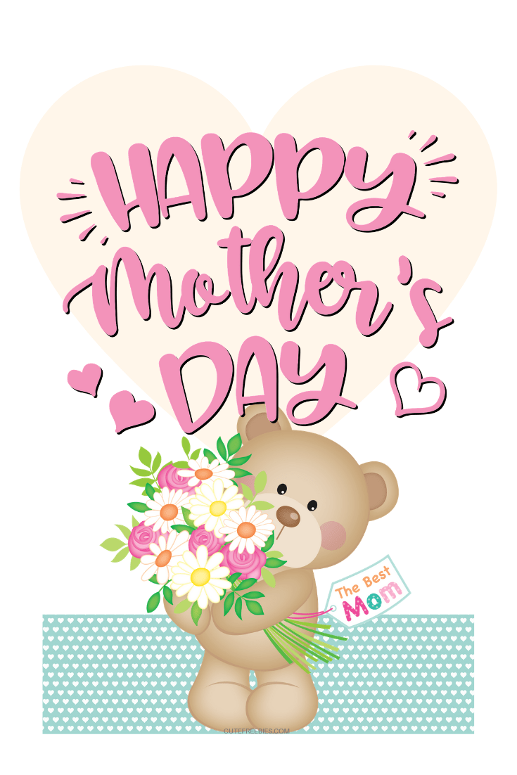 Cute Printable Mothers' Day Cards