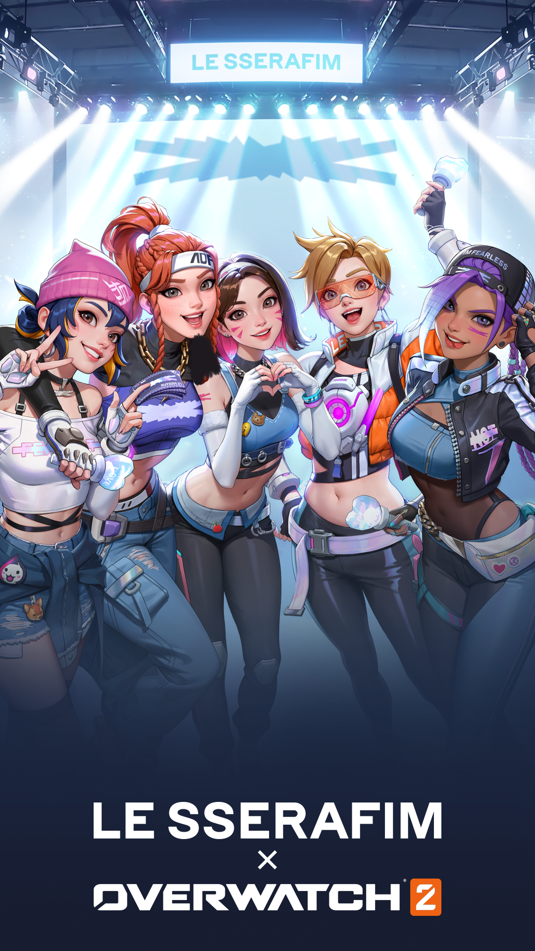Overwatch 2 LE SSERAFIM Collaboration