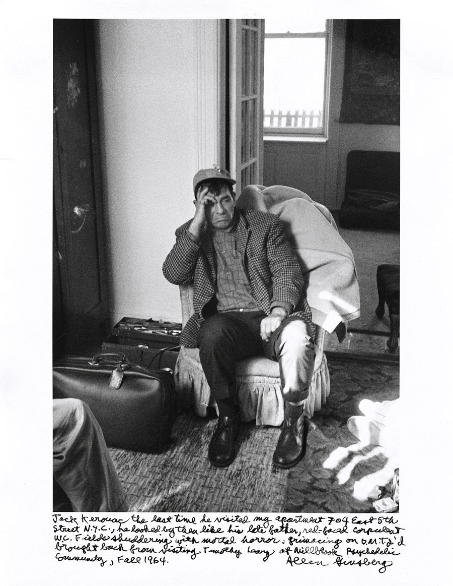 Jack Kerouac the last time he visited