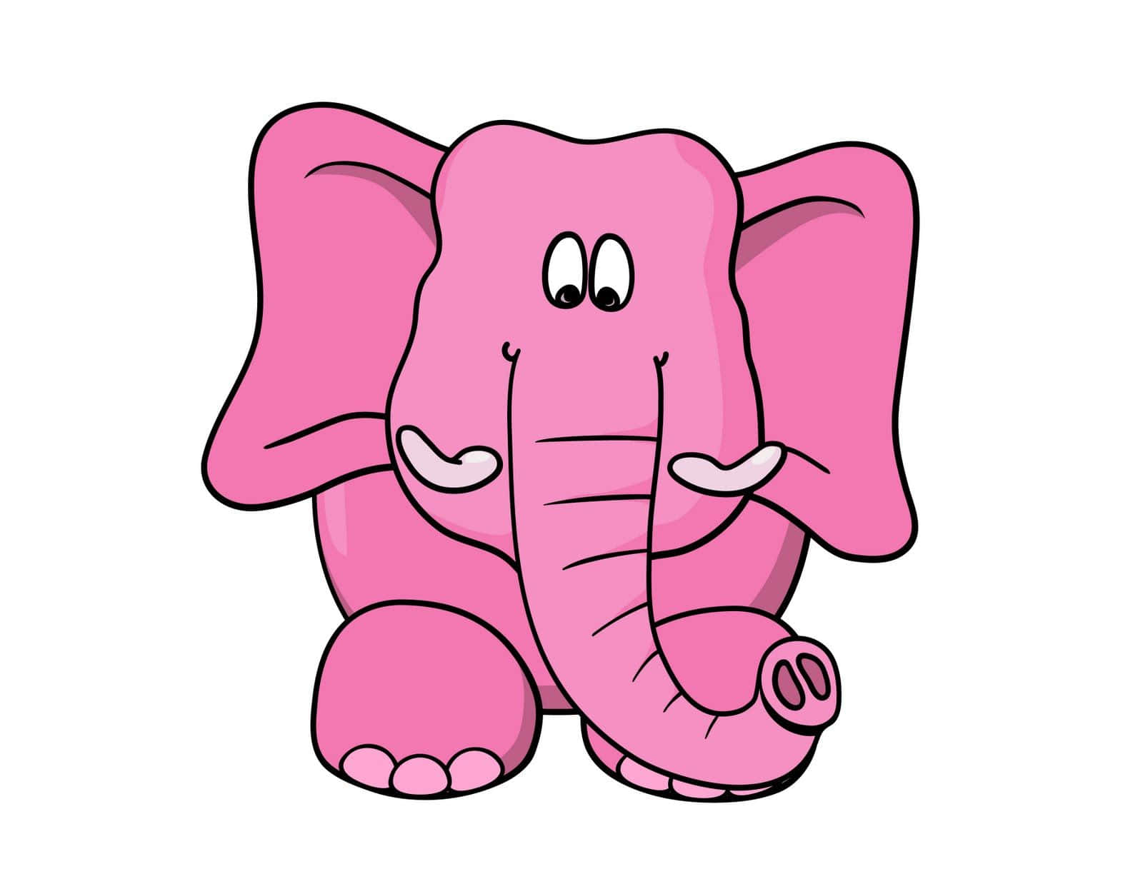 Download Cute Animals Cartoon Pink