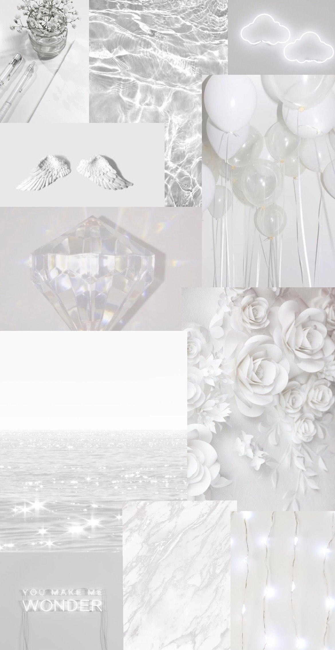 White Aesthetic Wallpaper